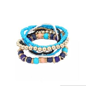 Jewelry - Beautiful 7 piece beaded bracelet Jewelry - Beautiful 7 piece beaded bracelet